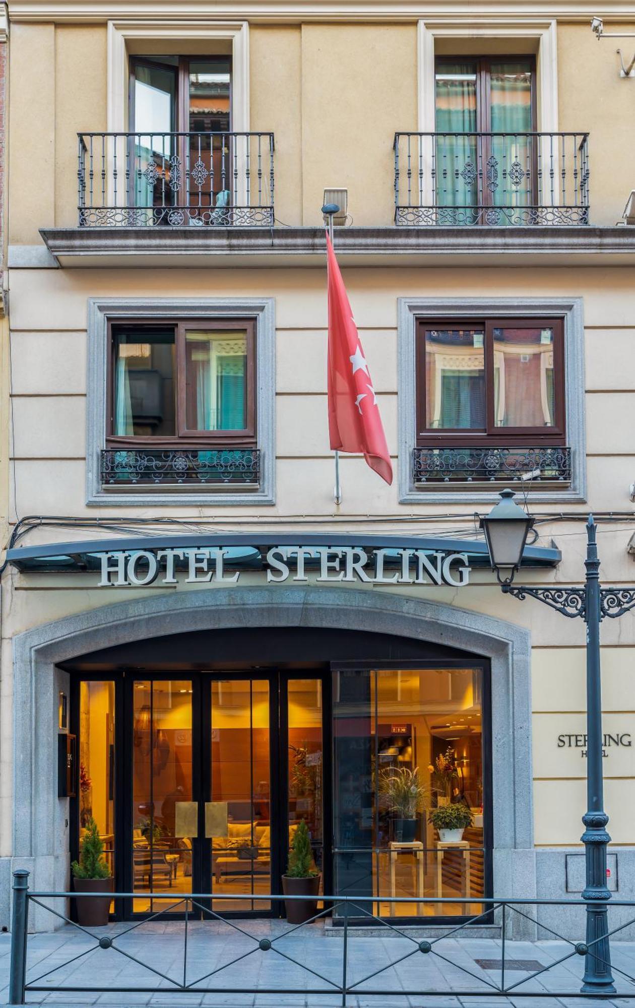 Sterling Hotell Madrid Eksteriør bilde