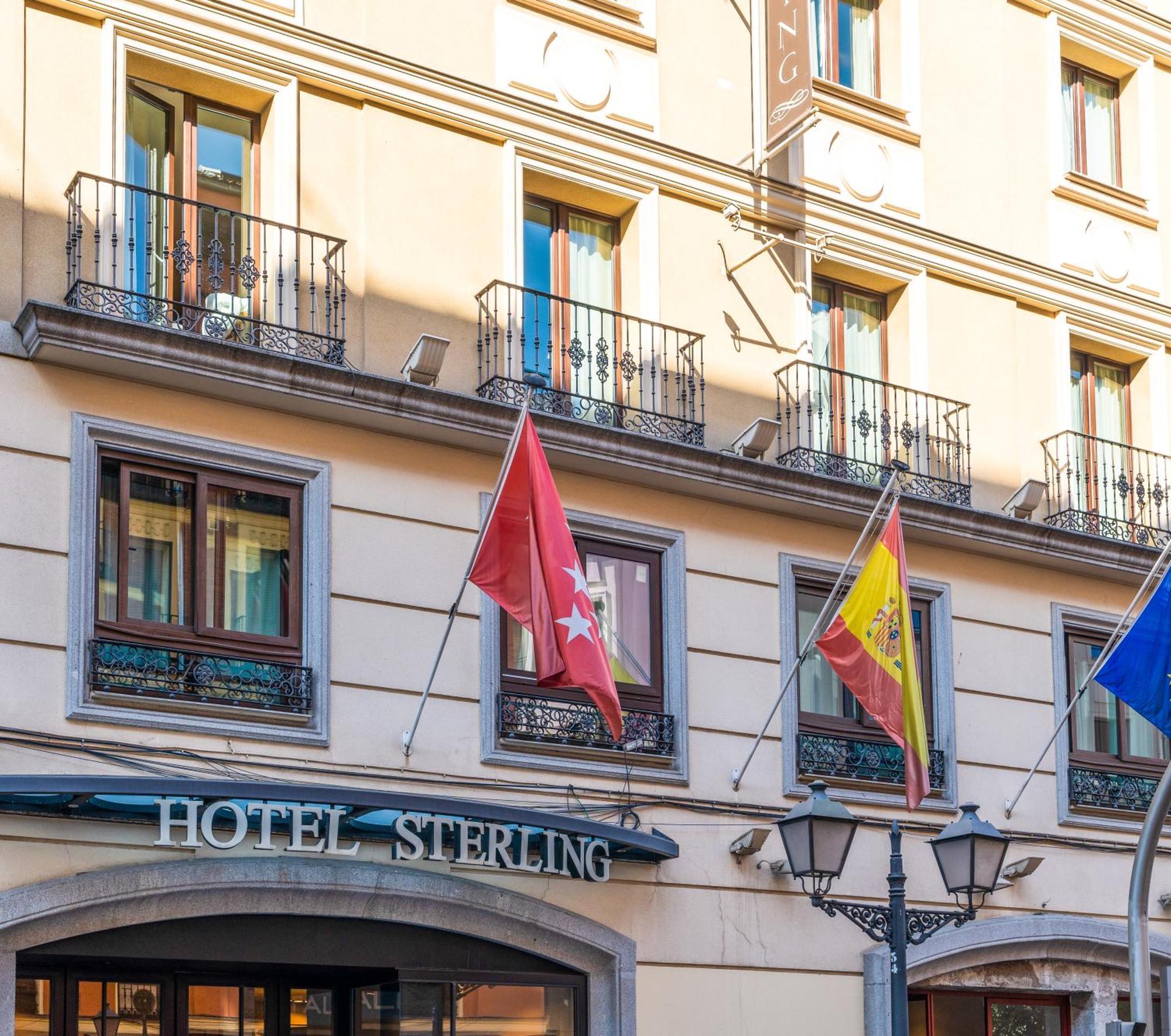 Sterling Hotell Madrid Eksteriør bilde