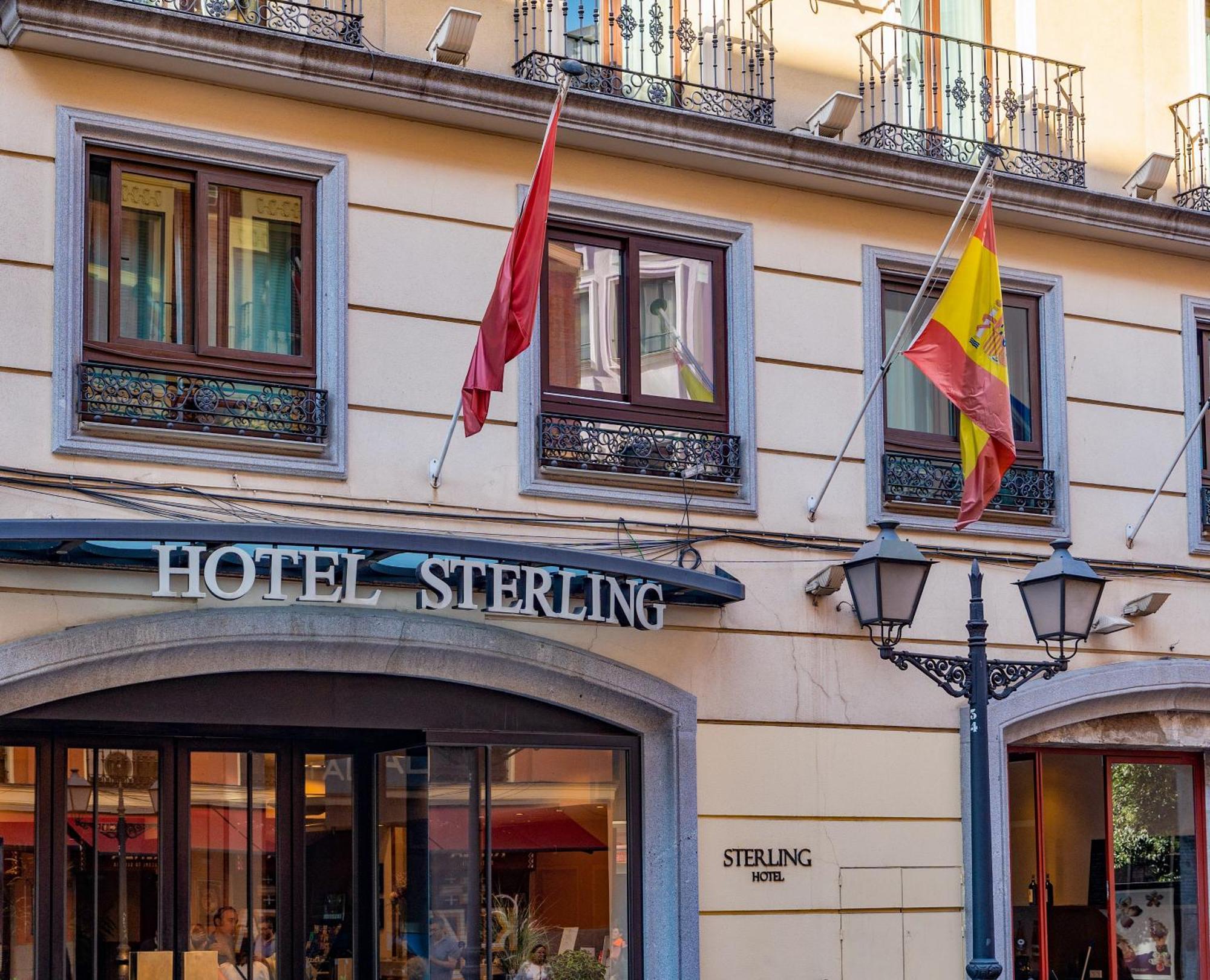 Sterling Hotell Madrid Eksteriør bilde